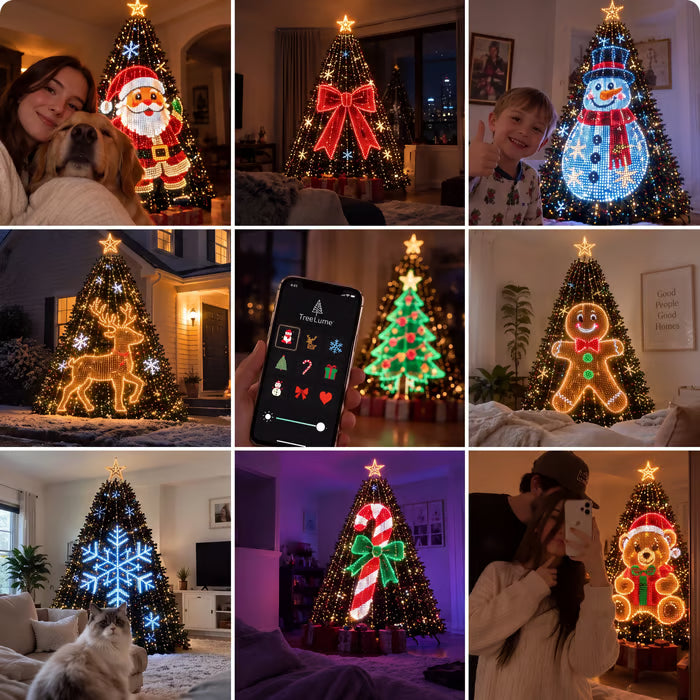 ✨Smart Christmas Tree Lights-🎄Transforms your tree in minutes