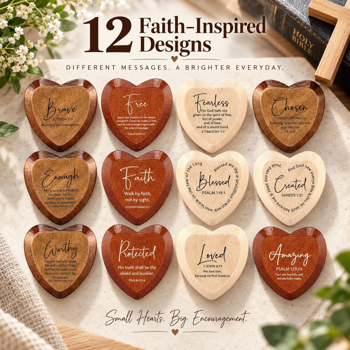 🔥❤️Little Hearts of Faith — 12-Piece Gift Collection✝️