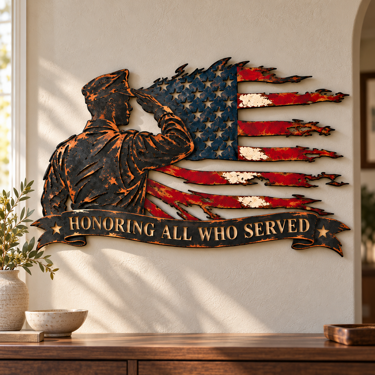 🇺🇸 Honor & Heritage – Patriotic Metal Wall Art Collection