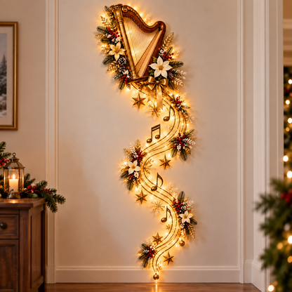 🎄🎵 Christmas Melody Glow™ – Lighted Musical Instrument Wall Décor🔥Buy 2 Get Free Shipping