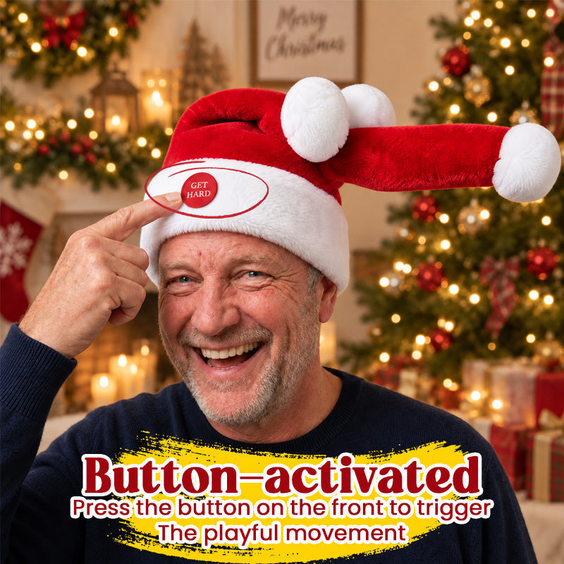 🔥😍The Santa Hat That Moves! Holiday Party Fun