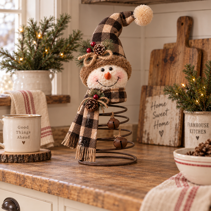 ☃️Winter Wobble Snowman™ – Rustic Snowman Collection