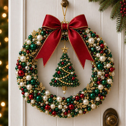 🎄Christmas Wreath Craft Kit – Make a Holiday Keepsake
