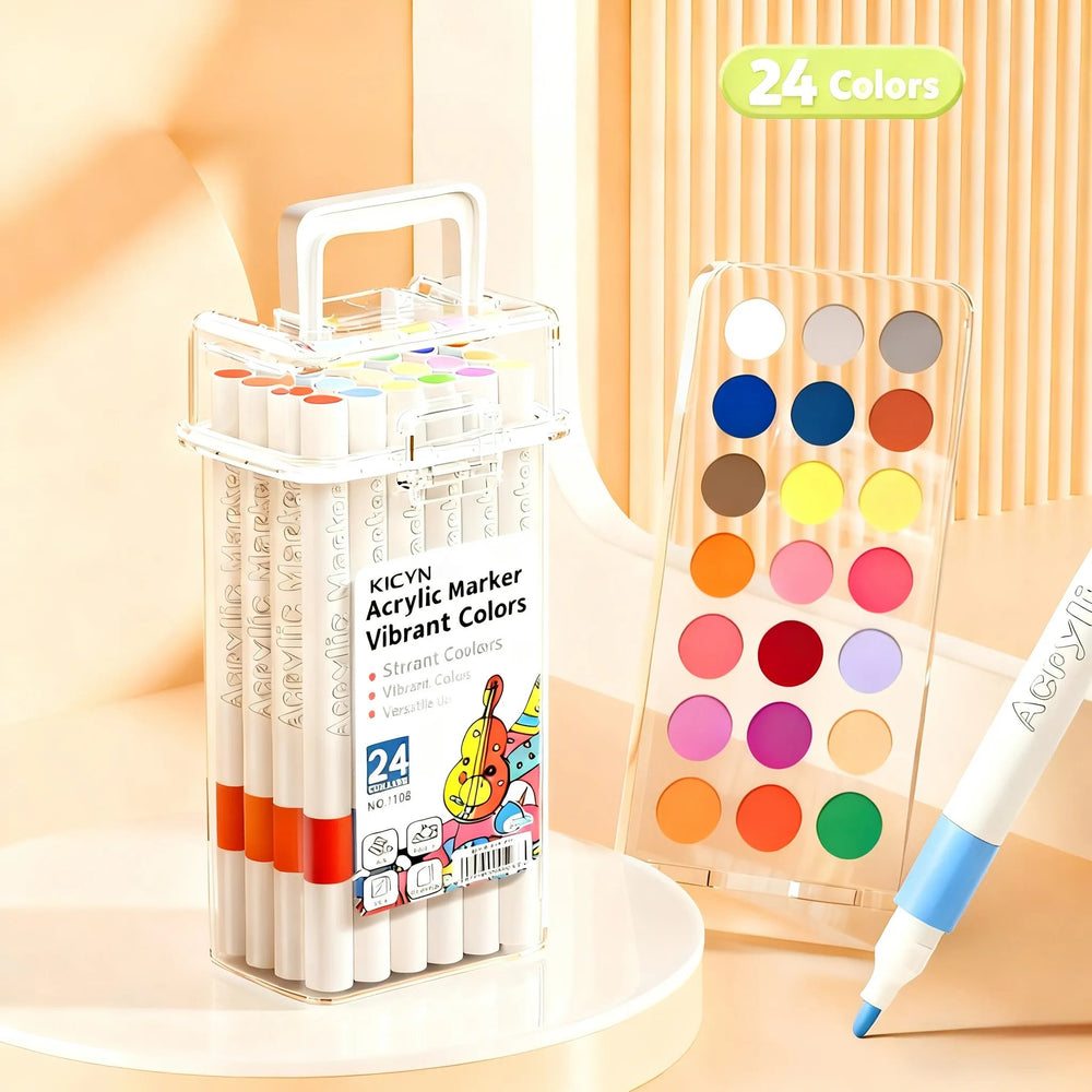 24 color marker set option