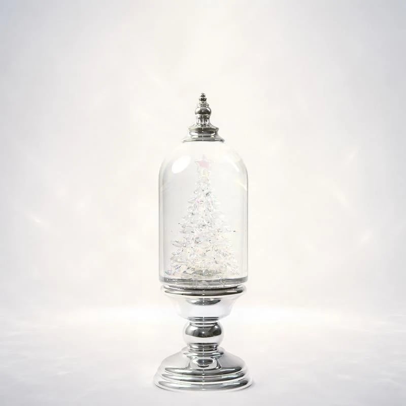 ❄️Winter Wonderglow™ – Lighted Musical Christmas Snow Globe Lantern