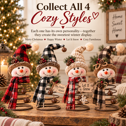 ☃️Winter Wobble Snowman™ – Rustic Snowman Collection