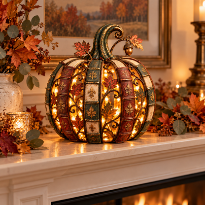 🎃Once Upon an Autumn – Book Pumpkin Lantern✨