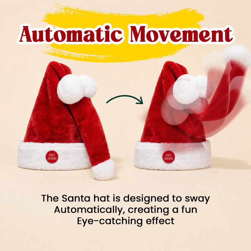 🔥😍The Santa Hat That Moves! Holiday Party Fun