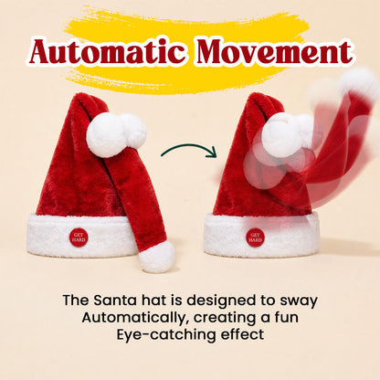 🔥😍The Santa Hat That Moves! Holiday Party Fun