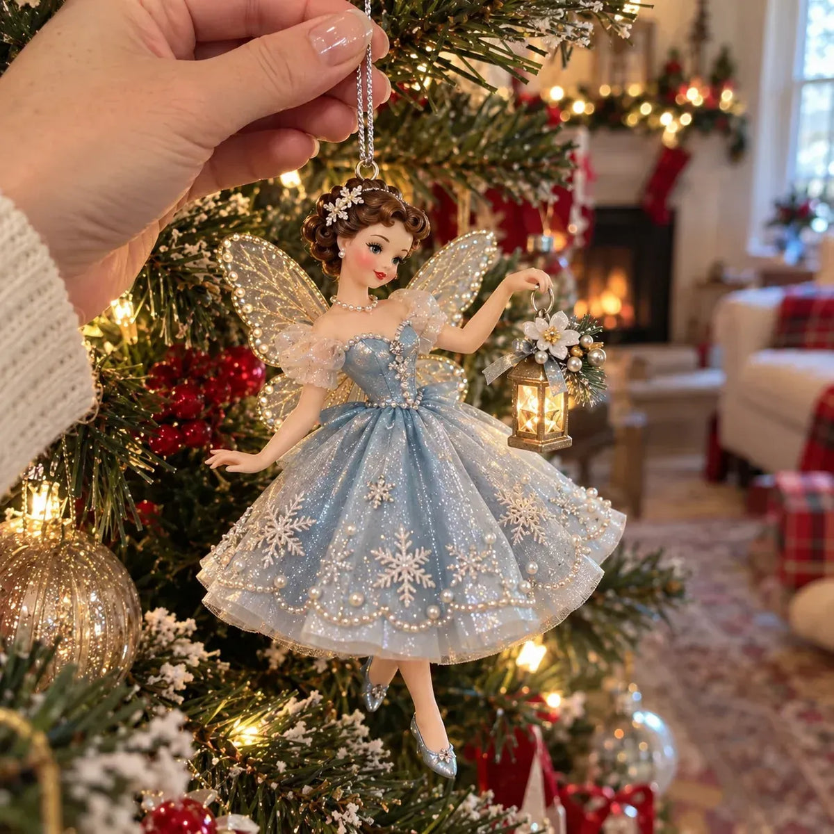 Vintage Fairy Christmas Ornaments – A Touch of Old-Fashioned Magic