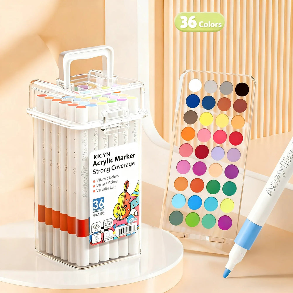 36 color marker set option