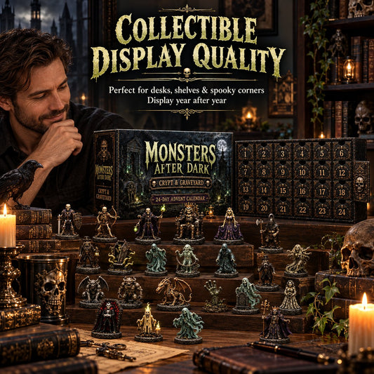 ⭐2026 USA Sale: Up to 50% OFF -24-Day Monsters After Dark Advent Calendar