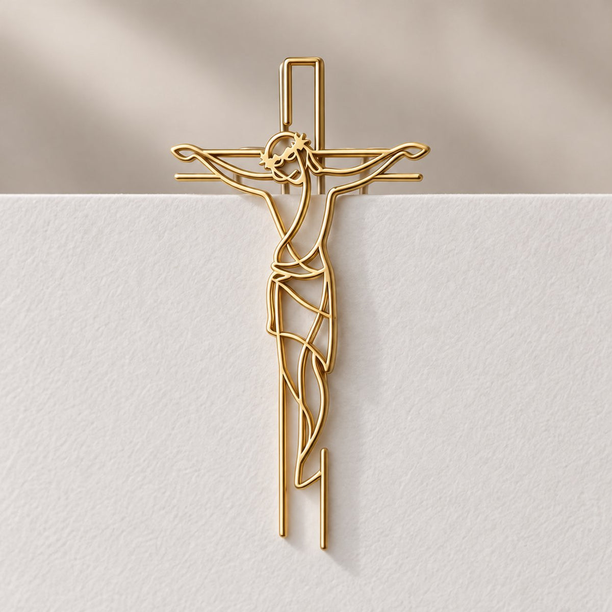 🔥😍Golden Faith Paper Clips – Inspirational Stationery✝️