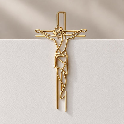 🔥😍Golden Faith Paper Clips – Inspirational Stationery✝️