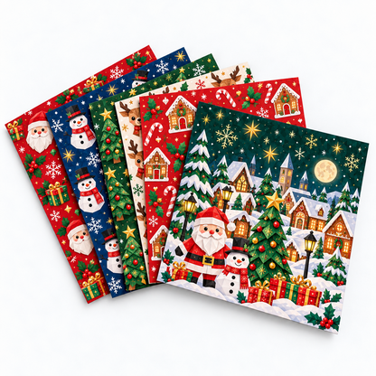 🧘Fold Your Own Magical Christmas World- 🎄3D DIY Paper Christmas(💕Step-by-Step Guide Included)