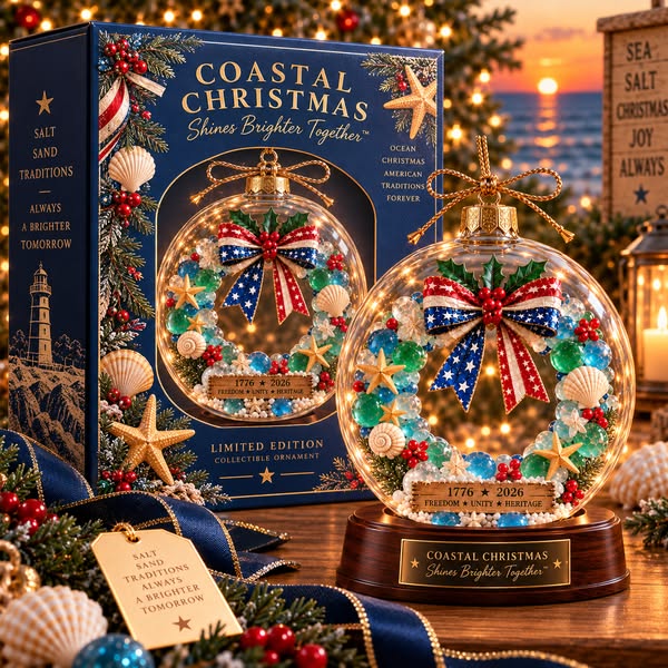 ⭐2026 USA Sale: Up to 50% OFF - 250th Anniversary Ocean Christmas Series