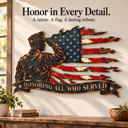 🇺🇸 Honor & Heritage – Patriotic Metal Wall Art Collection
