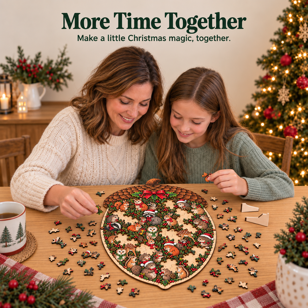 ✨🧩Christmas Keepsake Puzzles — Make Memories One Piece at a Time