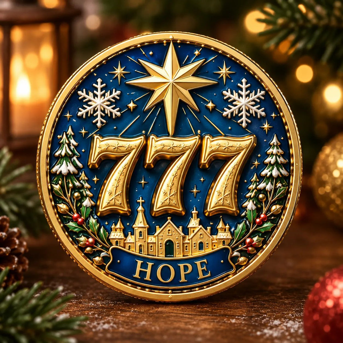 🎄✨ 777 Christmas Lucky Blessings Coin Collection 🎁