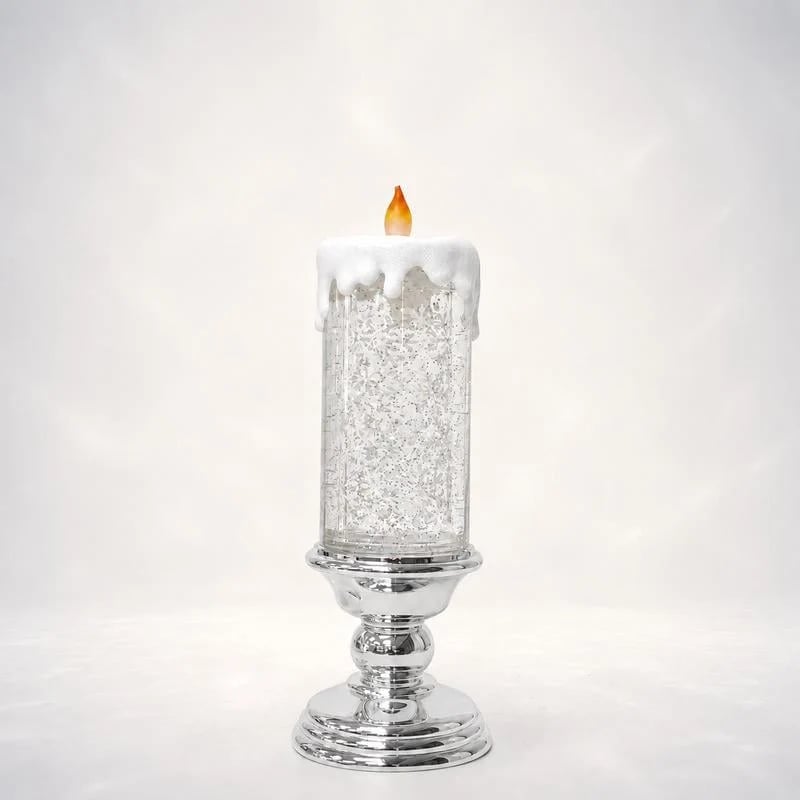 ❄️Winter Wonderglow™ – Lighted Musical Christmas Snow Globe Lantern