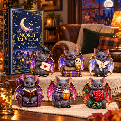 2026 Moonlit Bat Village Halloween Advent Calendar – 24 Unique  Bat Collectibles in a Deluxe Gift Box