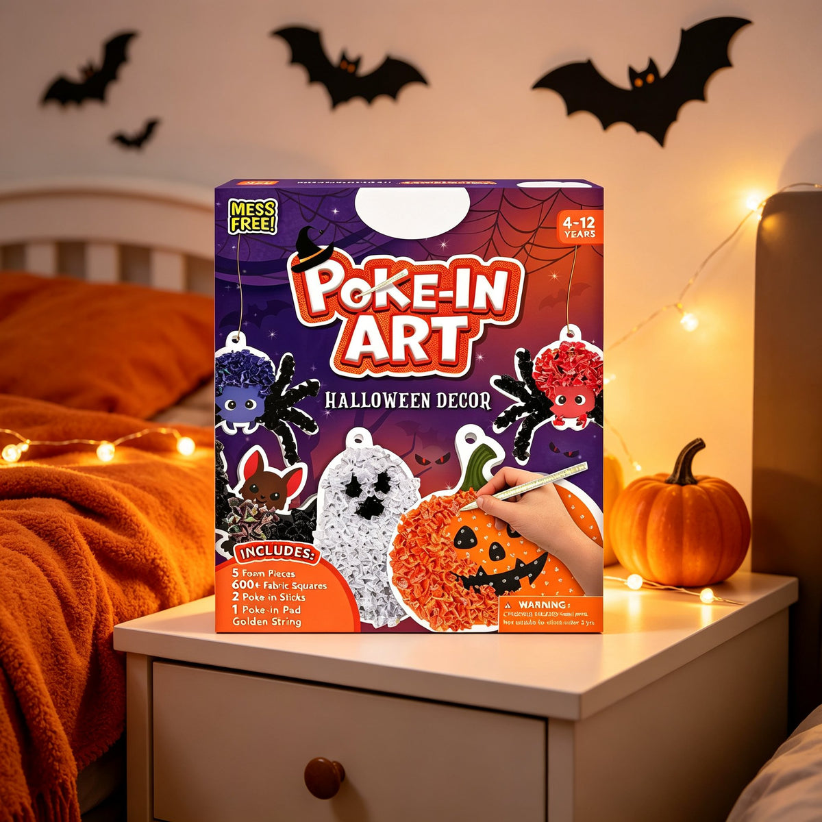 👻Halloween DIY Hanging Craft Kit – Fun & Spooky Décor