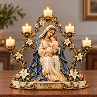 Light of Grace – Five-Light Prayer Centerpiece