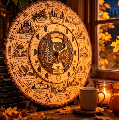 ⭐2026 USA Sale: Up to 50% OFF -🌙🌲Moon & Nature Observation Wheel🌕
