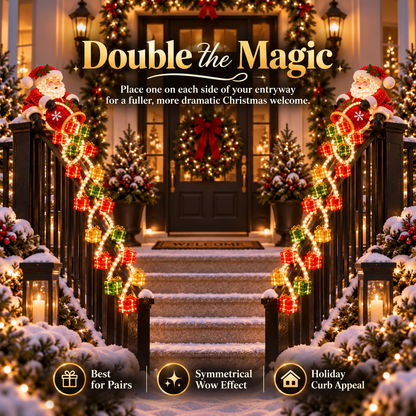 🎄✨Christmas Cascade Railing Lights
