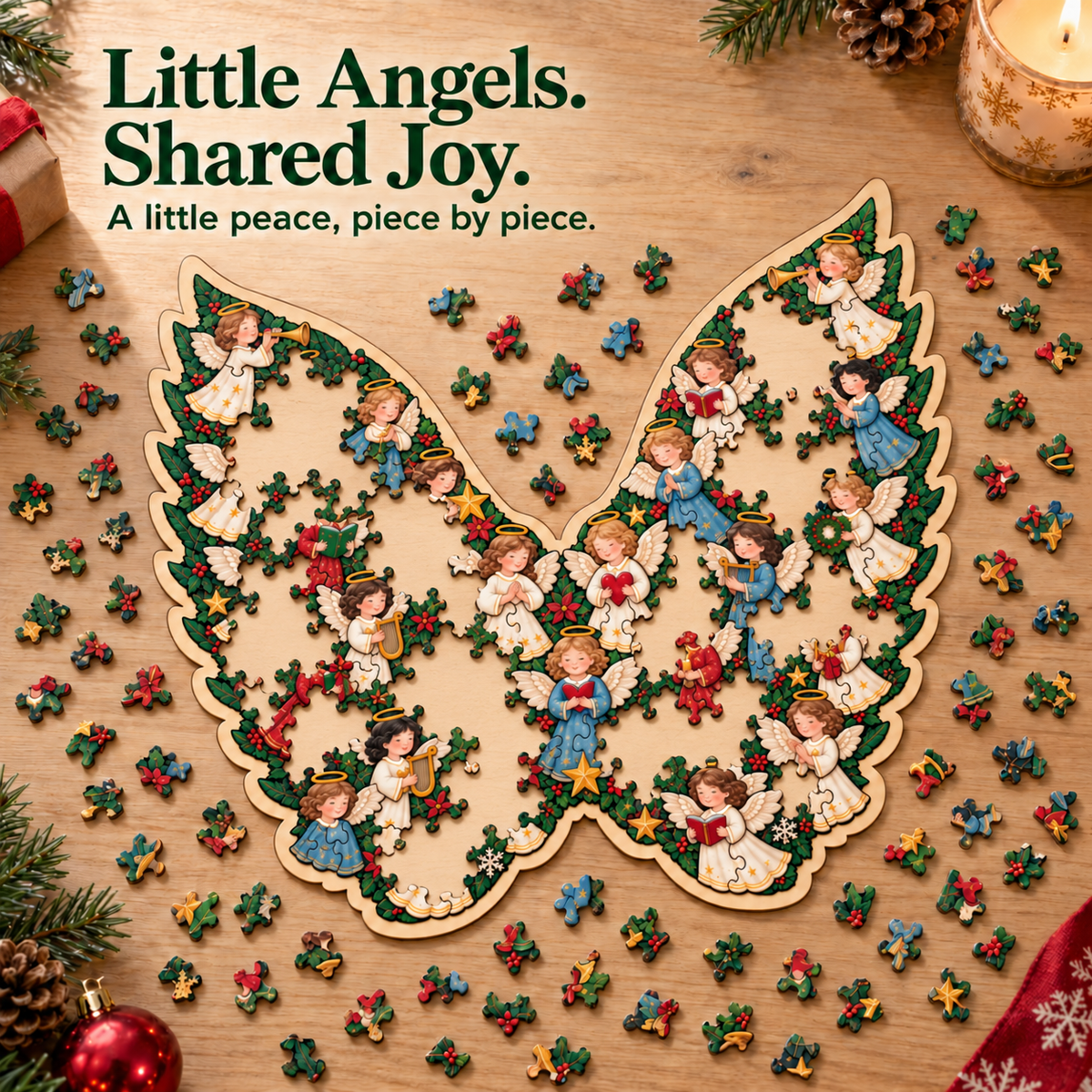 ✨🧩Christmas Keepsake Puzzles — Make Memories One Piece at a Time