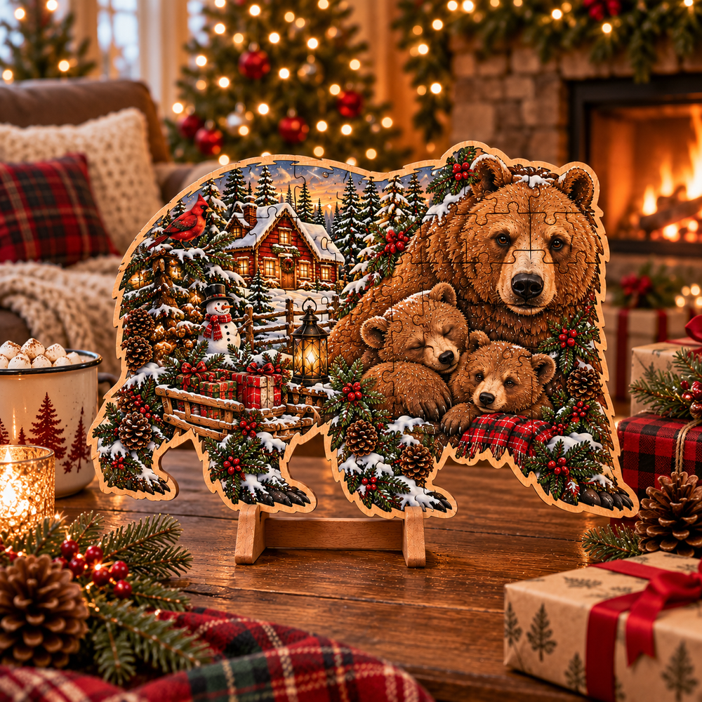 Bear Family Christmas Puzzle