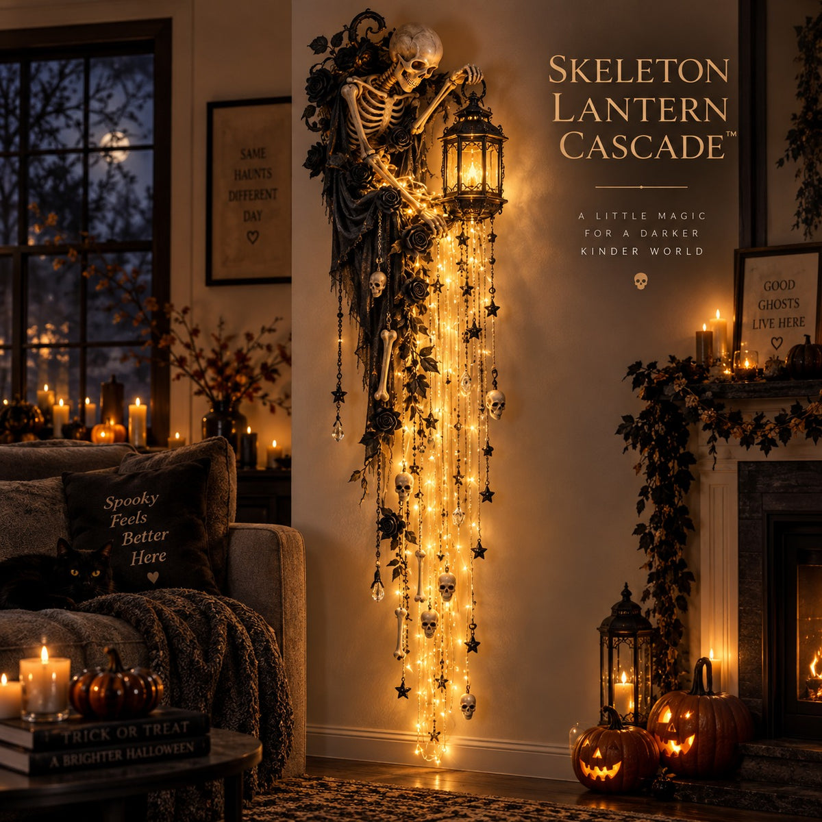 🔥😍Dark Legends – Illuminated Fantasy Wall Decor