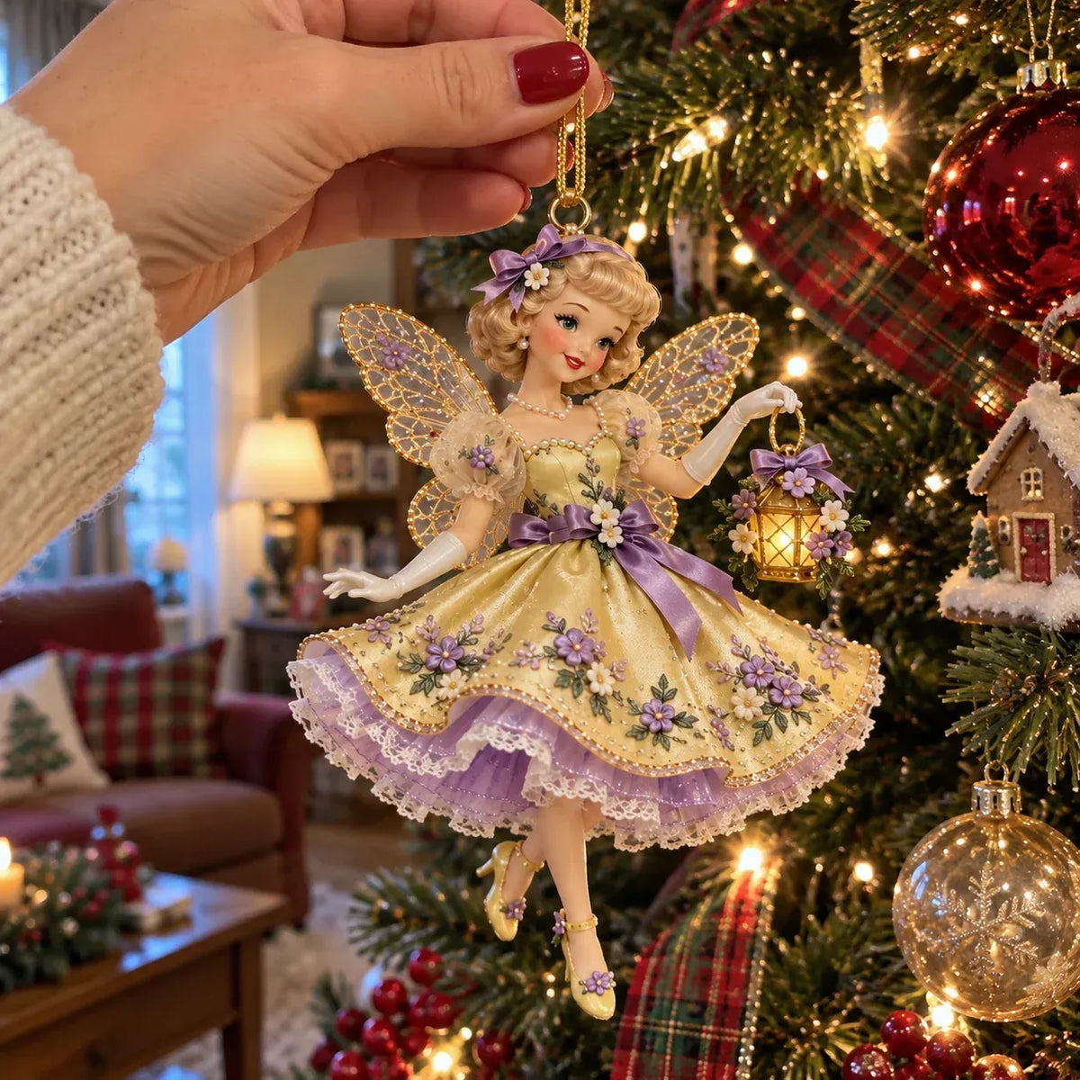 Vintage Fairy Christmas Ornaments – A Touch of Old-Fashioned Magic
