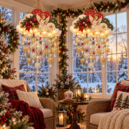 🔥😍Glowing Snowfall Cloud – Magical Holiday Decor☁️