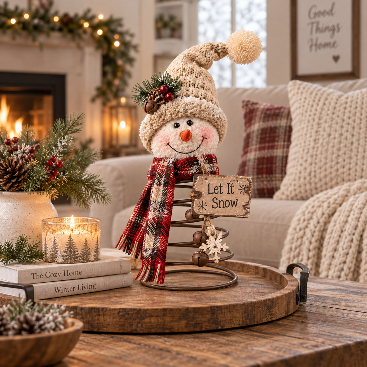 ☃️Winter Wobble Snowman™ – Rustic Snowman Collection