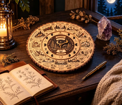 ⭐2026 USA Sale: Up to 50% OFF -🌙🌲Moon & Nature Observation Wheel🌕