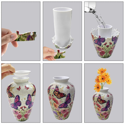 🧩3D Puzzle Vase for Flowers-🎁The Christmas gift that becomes part of their home.
