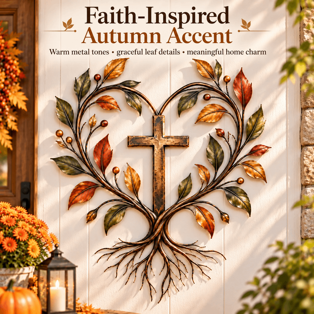 Tree of Life Cross decorative design details