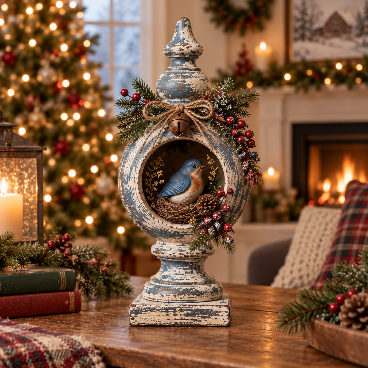 Vintage Christmas Bird Keepsake Collection🐦-A little Christmas visitor that feels like home