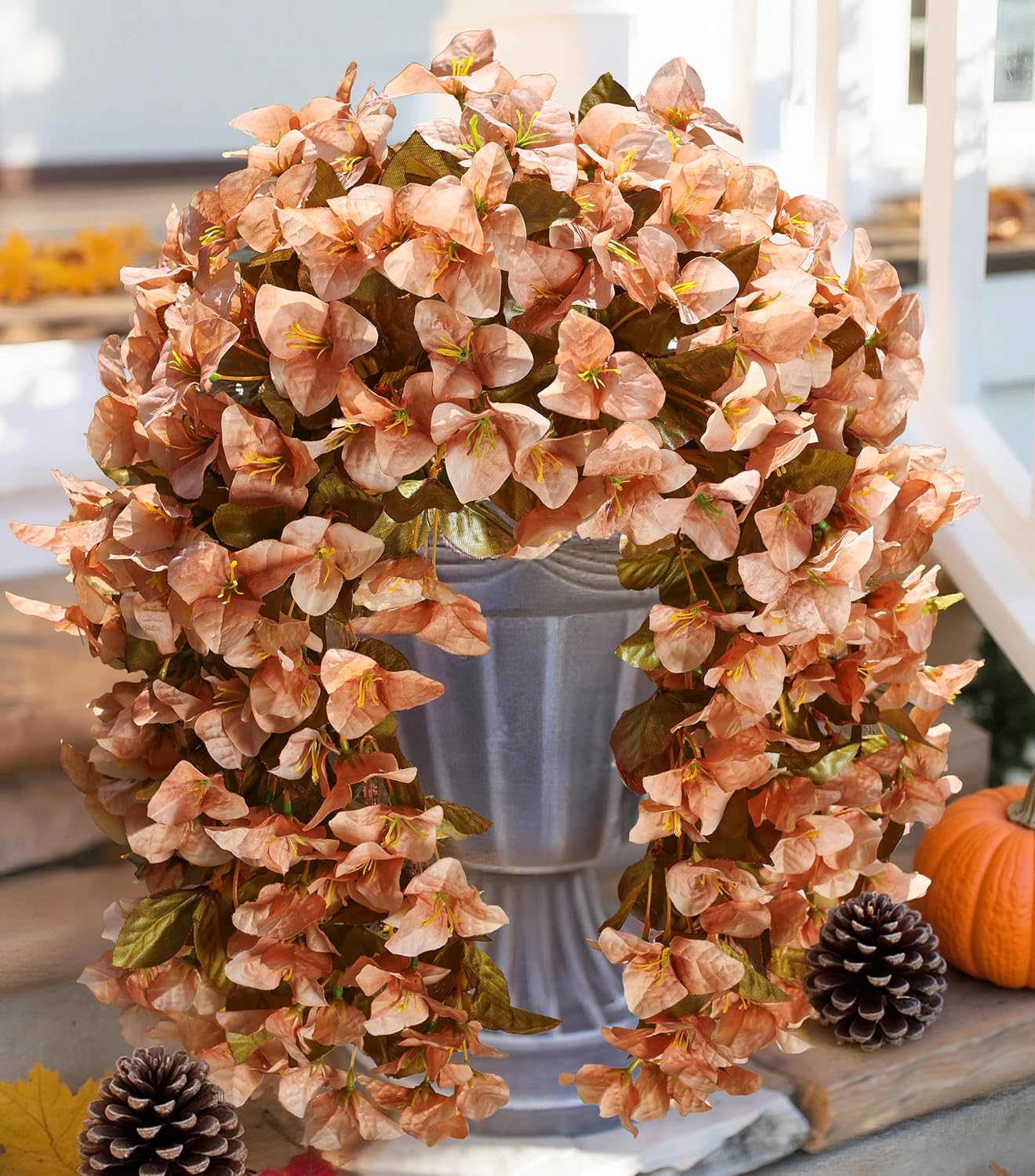 Artificial Hanging Flowers Plants for Outdoors Decor