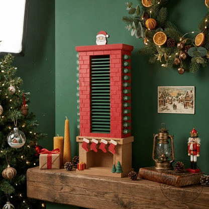 ⭐2026 USA Sale: Up to 50% OFF -🔥2026 Special Edition Santa Chimney Christmas Countdown Advent Calendar
