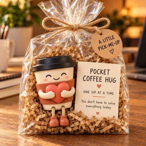🔥😍Tiny Desk Friends, Big Encouragement🎁Fun Coworker Gift Set