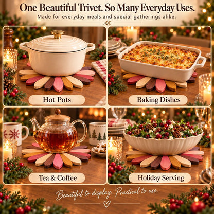 🔥😍Enchanted Bloom Trivet – Foldable Fairy-Inspired Table Décor🧚