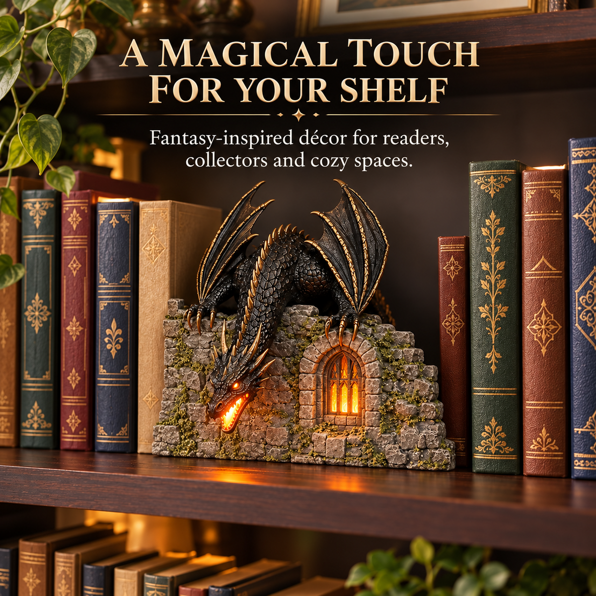 🔥🐉Enchanted Dragonfire Humidifier – A Touch of Magic for Your Cozy Corner