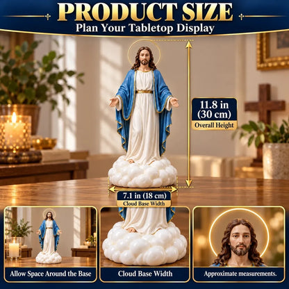 🎁 FINAL DAY – 49% OFF! ✝️✨ Sacred Mist Humidifier — Elegant by Day, Heavenly Glow by Night ☁️