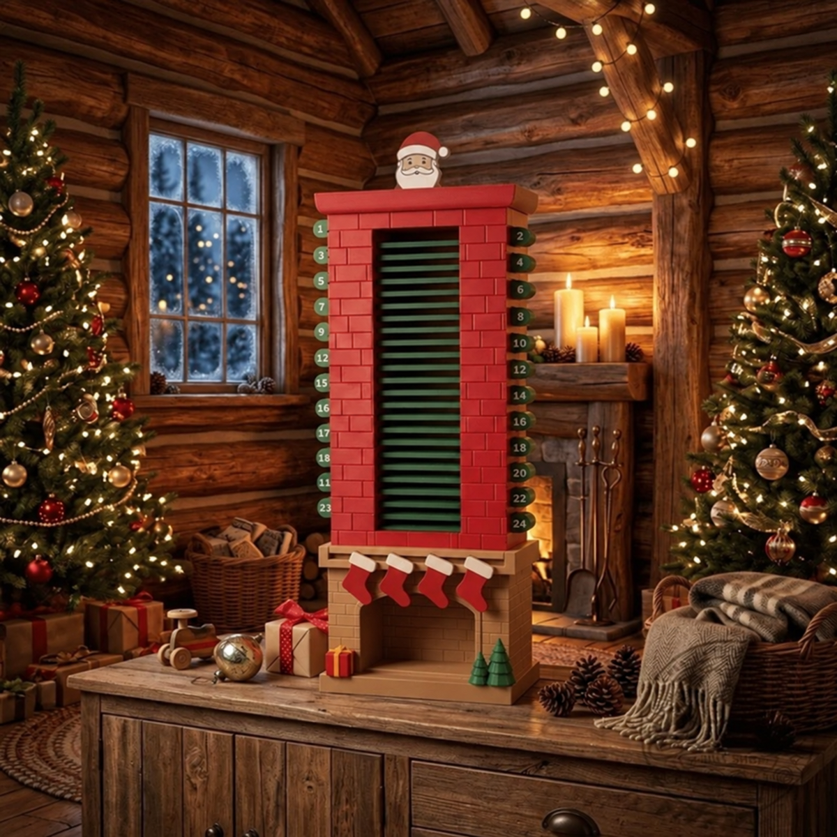 Family Christmas countdown tradition