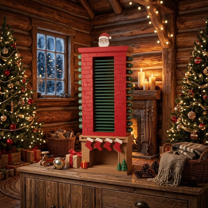 ⭐2026 USA Sale: Up to 50% OFF -🔥2026 Special Edition Santa Chimney Christmas Countdown Advent Calendar