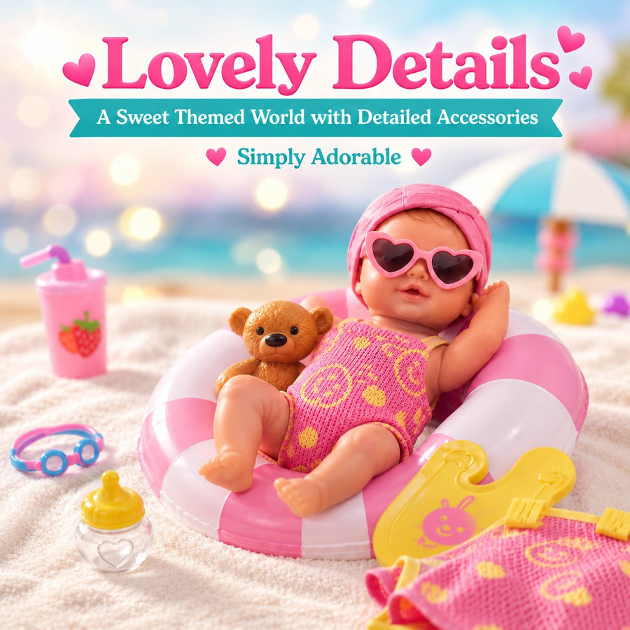 Miniature outfits and doll accessories