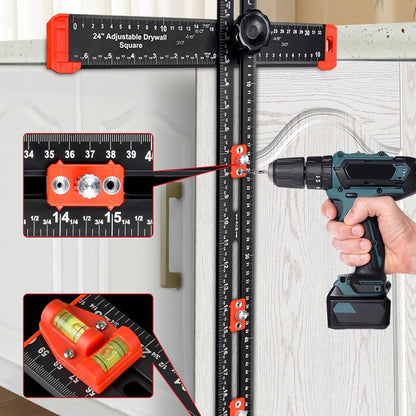 ⭐2026 USA Sale: Up to 50% OFF -🛠️📐Multifunctional T-Square Ruler