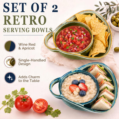 🥣2-in-1 Cereal & Snack Bowl – Keep Every Bite Fresh and Crunchy